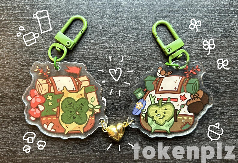 (fan art) korok keychain set